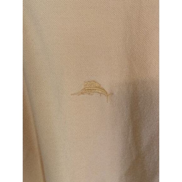 Tommy Bahama Relax Mens XL Yellow Cotton Polo Short Sleeve - Picture 3 of 7